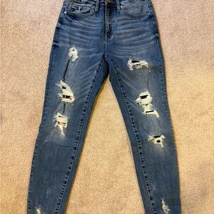 Distressed Women's Jeans